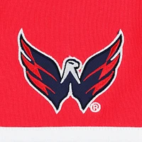Men's Tommy Hilfiger Red Washington Capitals Walter Lace-Up Long Sleeve Top