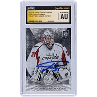 Philipp Grubauer Washington Capitals Autographed 2013-14 Panini Totally Certified #198 CGC Fanatics Witnessed Authenticated Rookie Card
