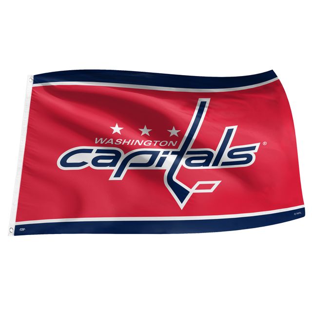 The Sports Vault Washington Capitals - Drapeau 3 pi x 5 pi