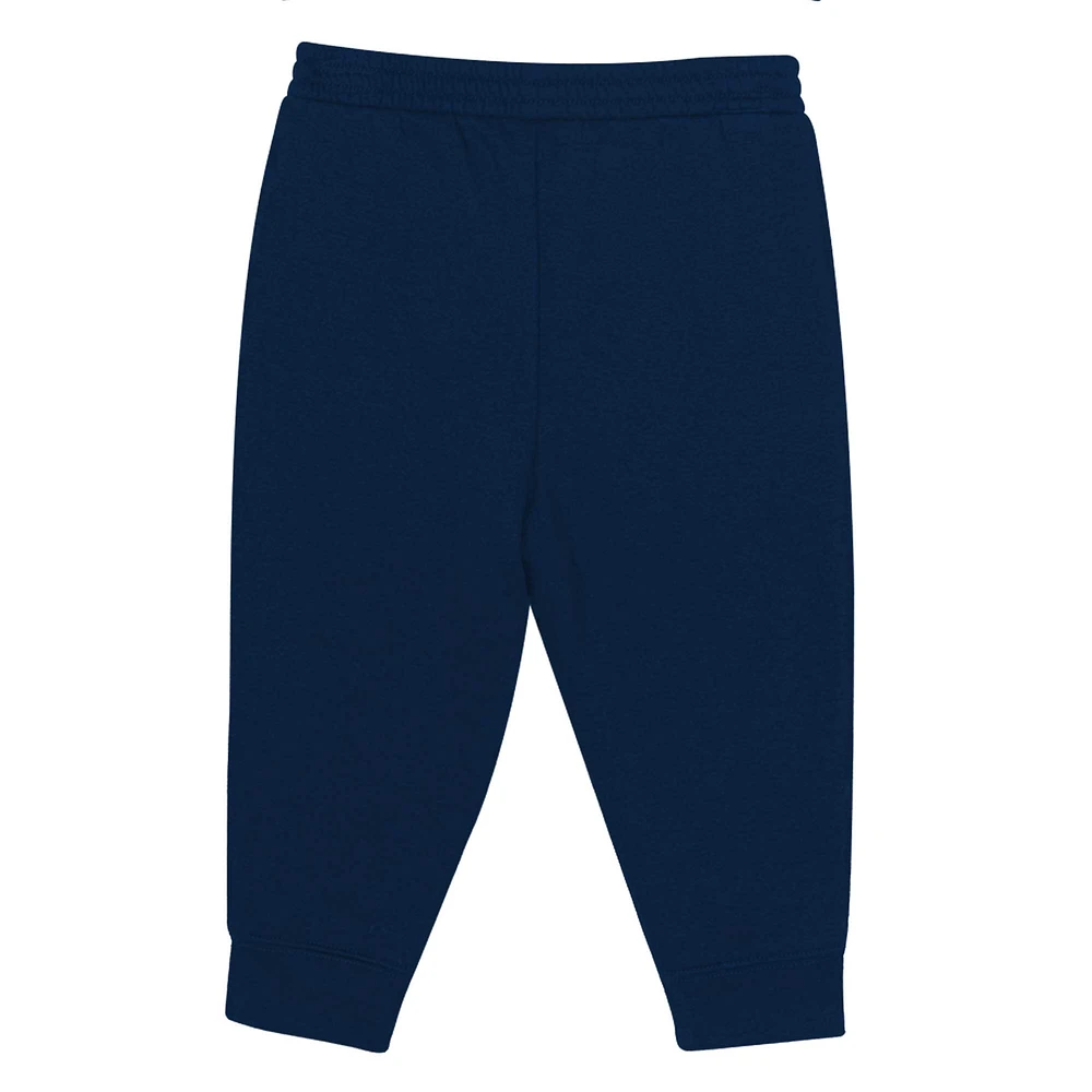 Toddler Navy/Red Washington Capitals Puck Hero Fleece Hoodie and Sweatpants Set