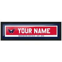 Washington Capitals - 6'' x 22'' Team Personalization Picture Frame