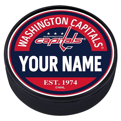 Washington Capitals - Rondelle texturée en bloc personnalisée