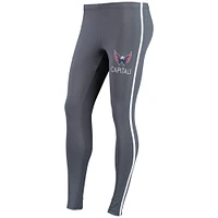 Women's Concepts Sport White/Charcoal Washington Capitals Sonata T-Shirt & Leggings Set