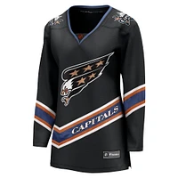 Women's Fanatics Black Washington Capitals Special Edition 2.0 Breakaway Blank Jersey