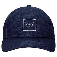 Women's Fanatics  Navy Washington Capitals Authentic Pro Road Trucker Adjustable Hat