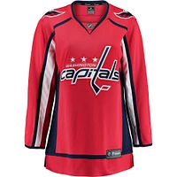Women's Fanatics Red Washington Capitals Breakaway Home - Blank Jersey