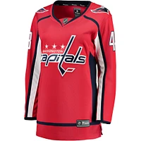 Women's Fanatics Tom Wilson Red Washington Capitals Breakaway Player Jersey