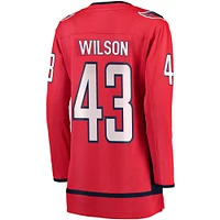 Women's Fanatics Tom Wilson Red Washington Capitals Breakaway Player Jersey