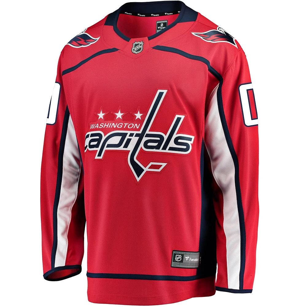 Youth Fanatics Red Washington Capitals Breakaway - Custom Jersey