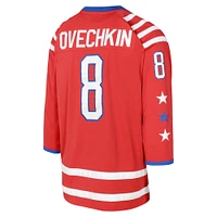 Youth Mitchell & Ness Alexander Ovechkin Red Washington Capitals 2015 Blue Line Player Jersey