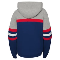 Youth Mitchell & Ness Gray Washington Capitals Head Coach Pullover Hoodie