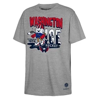 Youth Mitchell & Ness Gray Washington Capitals Popsicle T-Shirt