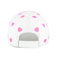 Chapeau réglable blanc Washington Commanders Surprise Clean Up '47 pour filles