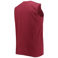 Men's Burgundy Washington Commanders Big & Tall Muscle Tank Top