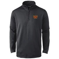Men's Dunbrooke Black Washington Commanders All-Star Tech Quarter-Zip Top