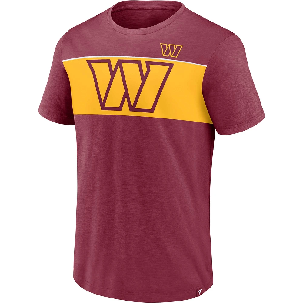 Men's Fanatics Burgundy Washington Commanders Ultra T-Shirt
