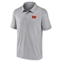 Men's Fanatics Gray Washington Commanders Making Waves Polo