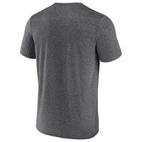 Men's Fanatics Heathered Charcoal Washington Commanders Want To Play T-Shirt