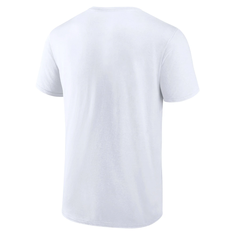T-shirt blanc de l'équipe Fanatics Washington Commanders City Pride pour hommes