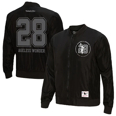 Veste zippée intégrale pour homme Mitchell & Ness Darrell Green Black Washington Commanders Ageless Wonder