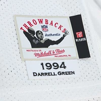 Men's Mitchell & Ness Darrell Green White Washington Commanders 1994 Authentic Throwback Retired Player Jersey