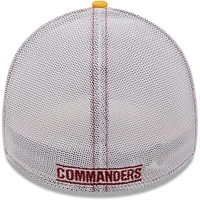 Men's New Era Burgundy/Gold Washington Commanders Team Banded 39THIRTY - Flex Hat