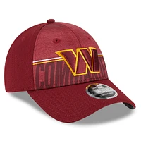 Men's New Era Burgundy Washington Commanders 2023 NFL Training Camp 9FORTY Adjustable Hat