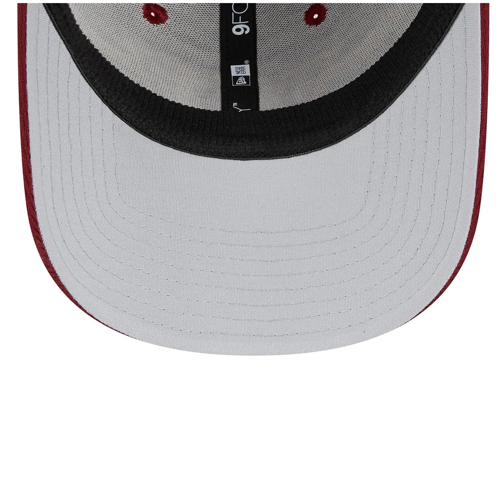 Men's New Era Burgundy Washington Commanders 2023 NFL Training Camp 9FORTY Adjustable Hat