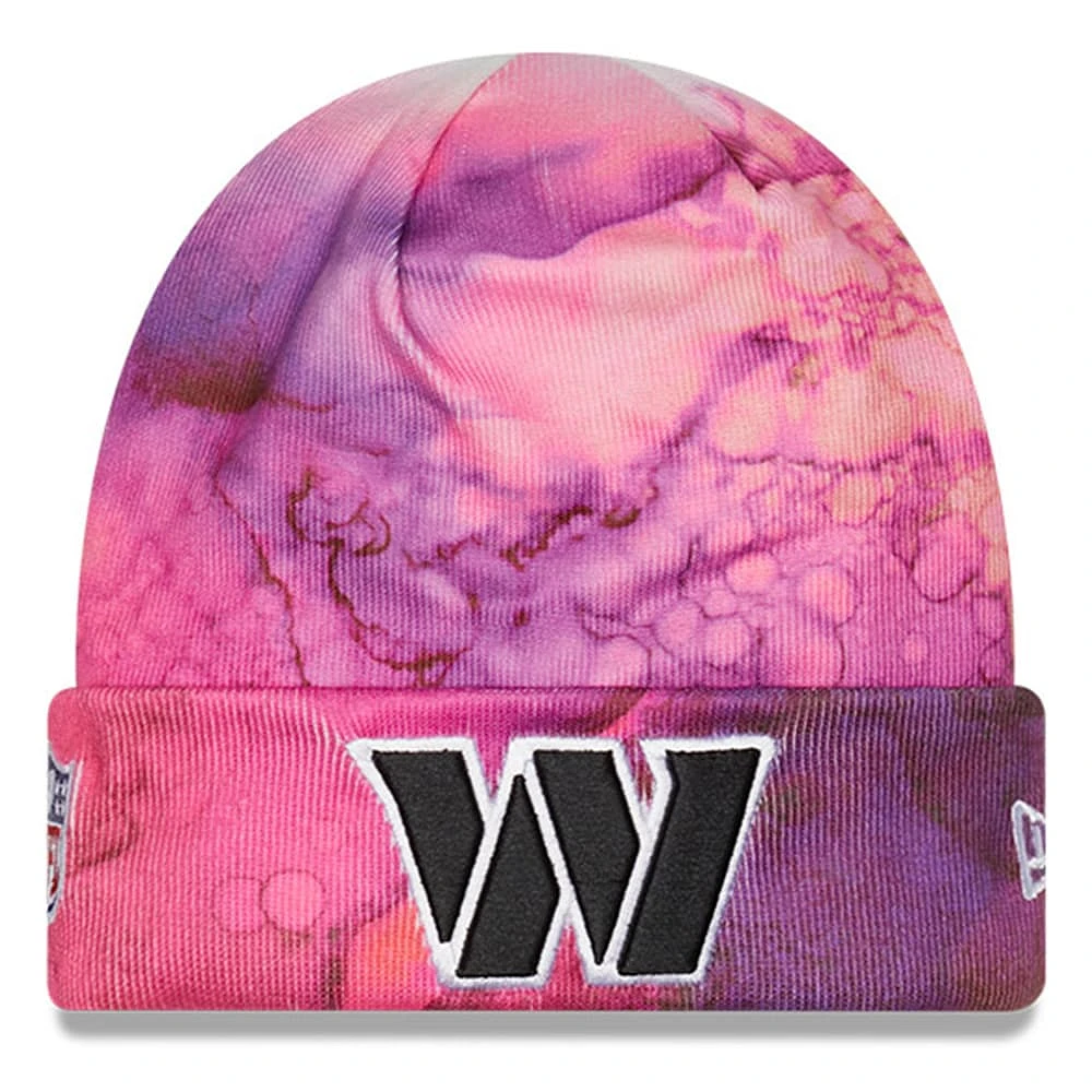 Men's New Era Pink/ Washington Commanders 2022 NFL Crucial Catch