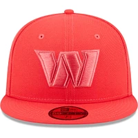 Men's New Era Red Washington Commanders Color Pack Brights 59FIFTY Fitted Hat