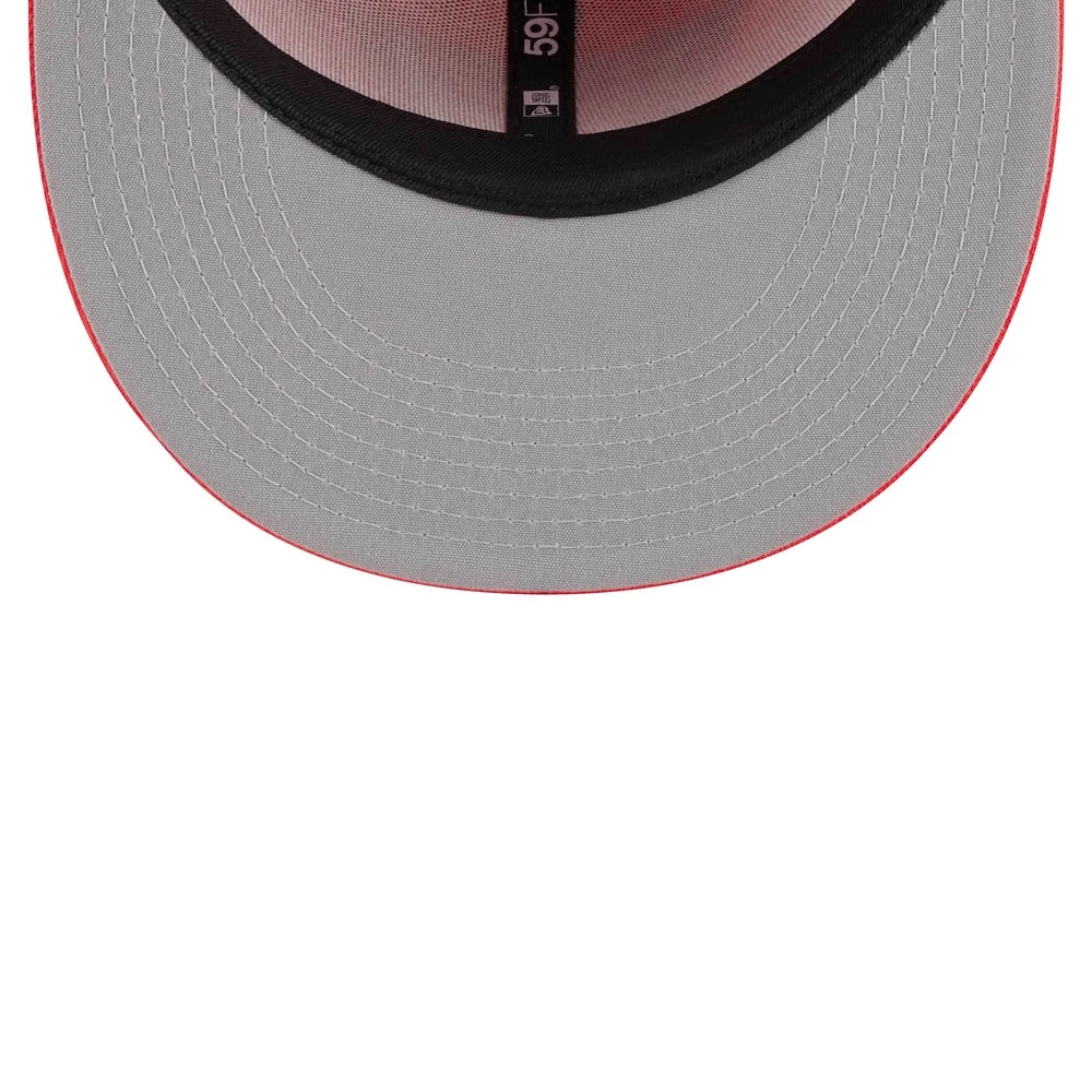 Men's New Era Red Washington Commanders Color Pack Brights 59FIFTY Fitted Hat