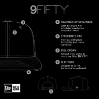 Men's New Era Red Washington Commanders Color Pack Brights 9FIFTY Snapback Hat
