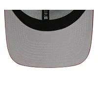 Men's New Era Stone/Burgundy Washington Commanders 2023 NFL Draft 39THIRTY Flex Hat