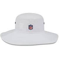 Men's New Era White Washington Commanders 2023 NFL Training Camp Panama Bucket Hat