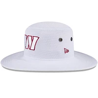 Men's New Era White Washington Commanders 2024 NFL Training Camp Panama Bucket Hat