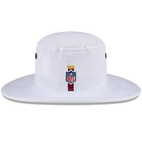Men's New Era White Washington Commanders 2024 NFL Training Camp Panama Bucket Hat