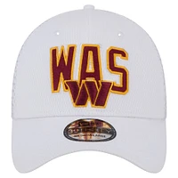 Men's New Era White Washington Commanders Breakers 39THIRTY Flex Hat