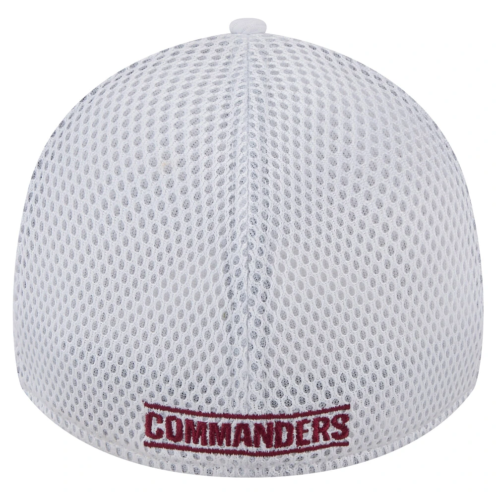 Men's New Era White Washington Commanders Breakers 39THIRTY Flex Hat