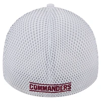 Men's New Era White Washington Commanders Breakers 39THIRTY Flex Hat