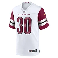 Men's Nike Austin Ekeler  White Washington Commanders Game Jersey
