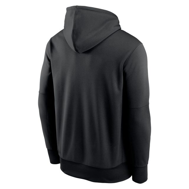 Sweat à capuche Therma Performance 90e anniversaire des Washington Commanders Nike pour homme, noir