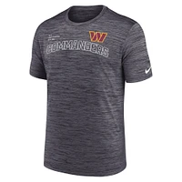 Men's Nike  Black Washington Commanders Velocity Arch Performance T-Shirt