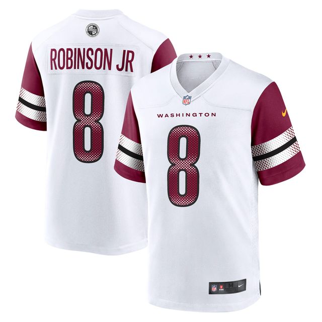 Homme Nike Brian Robinson Jr. White Washington Commanders Away Game Player Jersey