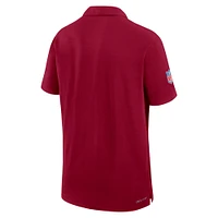 Men's Nike Burgundy Washington Commanders 2024/25 Sideline Performance Polo
