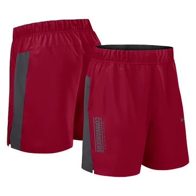 Short tissé Nike Bordeaux Washington Commanders Victory Performance pour homme