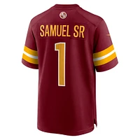 Men's Nike Deebo Samuel Sr Burgundy Washington Commanders Game Player Jersey