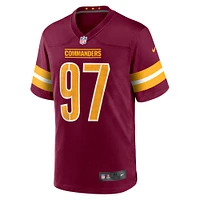 Men's Nike Efe Obada Burgundy Washington Commanders Game Jersey