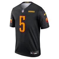 Men's Nike Jayden Daniels Black Washington Commanders Alternate Legend Jersey