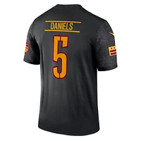 Men's Nike Jayden Daniels Black Washington Commanders Alternate Legend Jersey