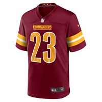 Men's Nike Marshon Lattimore  Burgundy Washington Commanders Game Jersey